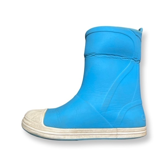 Kids' Crocs Bump It Rain Boot Sky Blue - Picture 13 of 15